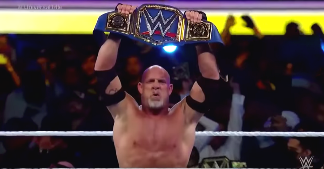 Goldberg Wins Universal Championship
