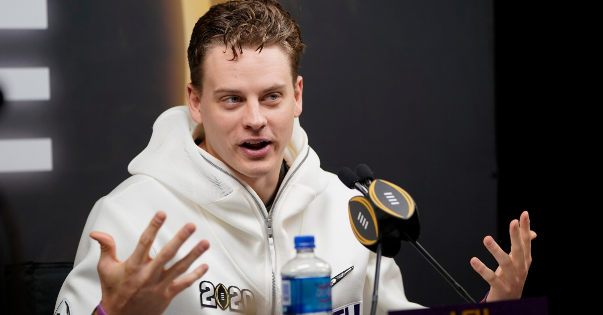 Bengals reminisce about Joe Burrow's 2020 NFL Combine tiny hands joke