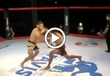 Fighter Knocked Out in 5 Seconds, Then Choked Out By Ref