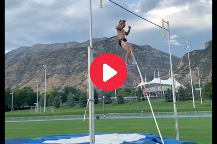Pole Vaulter Spears His “Package” In Gut-Wrenching Injury