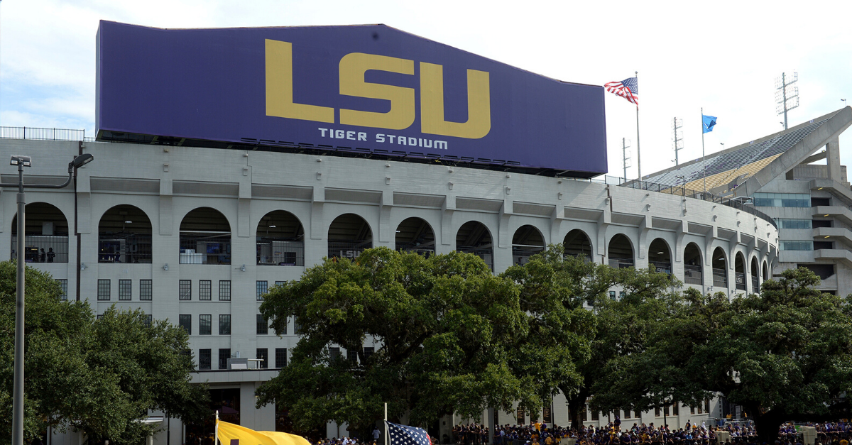 LSU Fans Stupidly Film Themselves Breaking Into Tiger Stadium