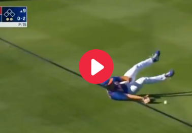 Tim Tebow Trips Over Shoelaces, Fails to Catch Game-Ending Fly Ball