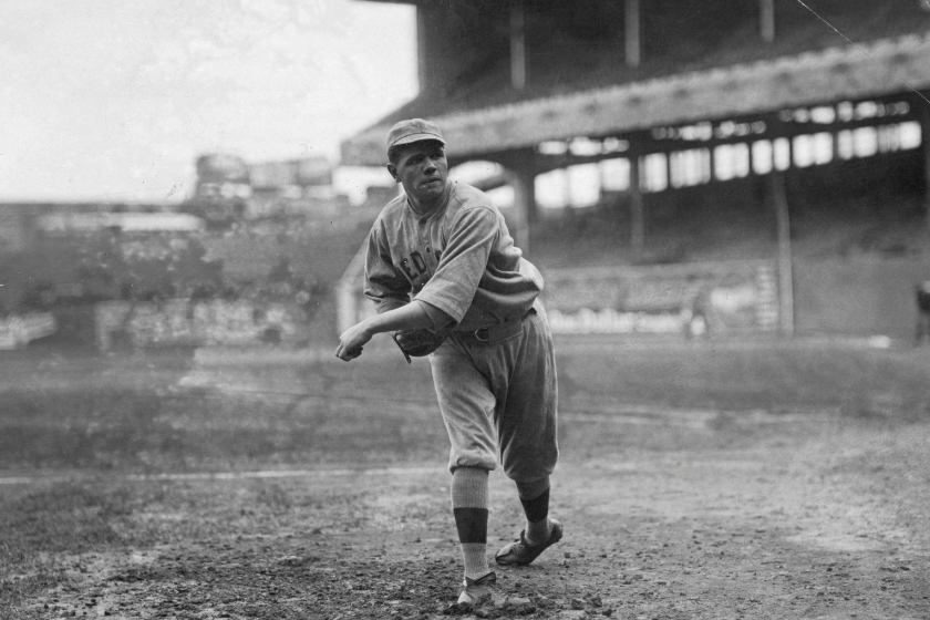 Babe Ruth was a pitcher for the Boston Red Sox.