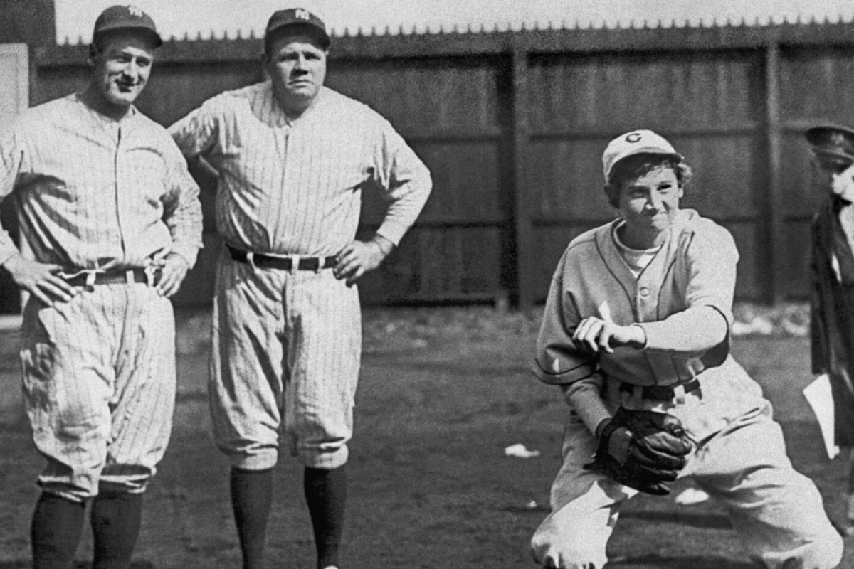 The Legendary Teenage Girl Who Struck Out Babe Ruth & Lou Gehrig