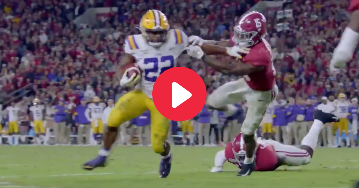 Joe Burreaux Honored His LSU Family with Senior Night Jersey