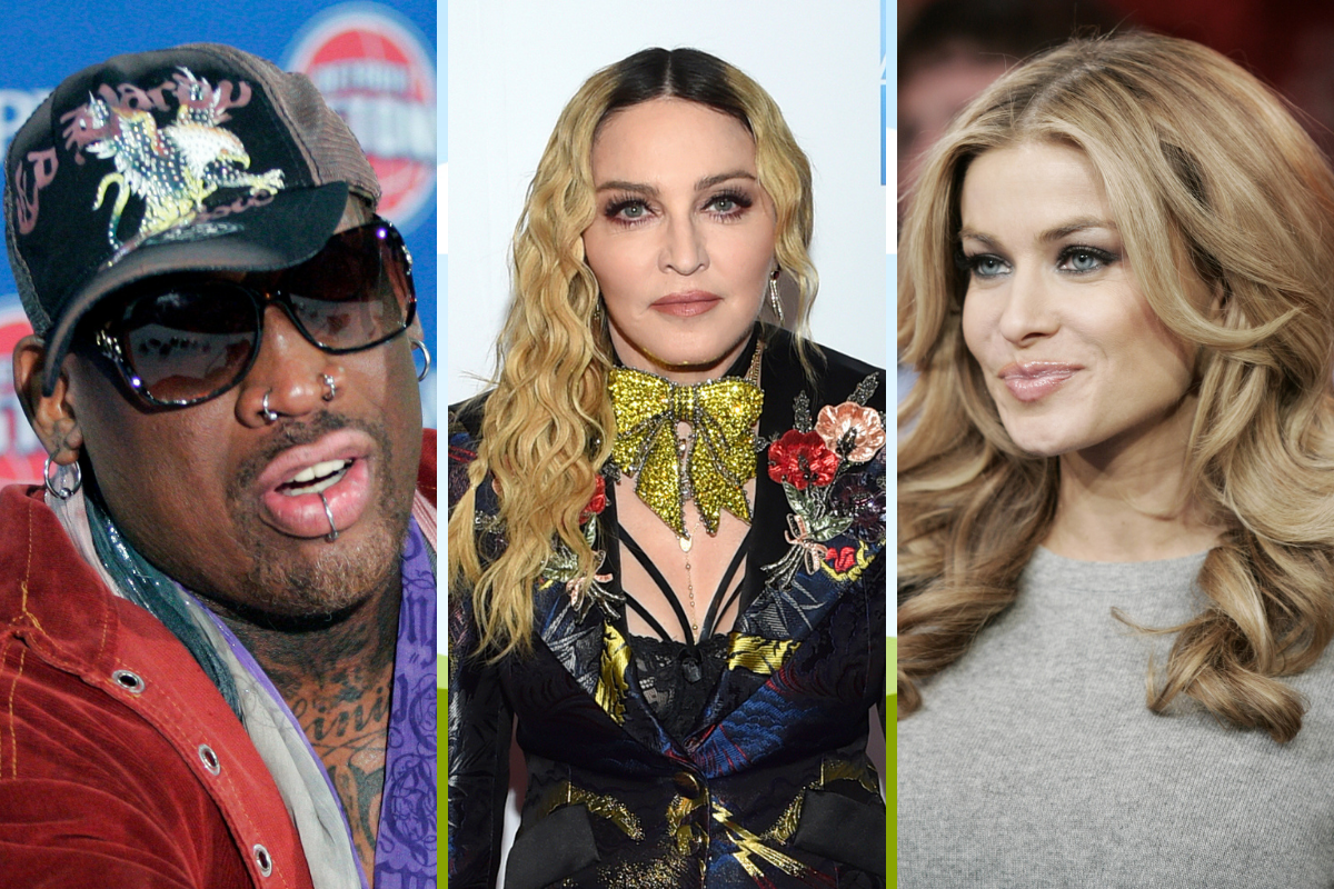 Dennis Rodman’s Wild Dating History: From Carmen Electra to Madonna