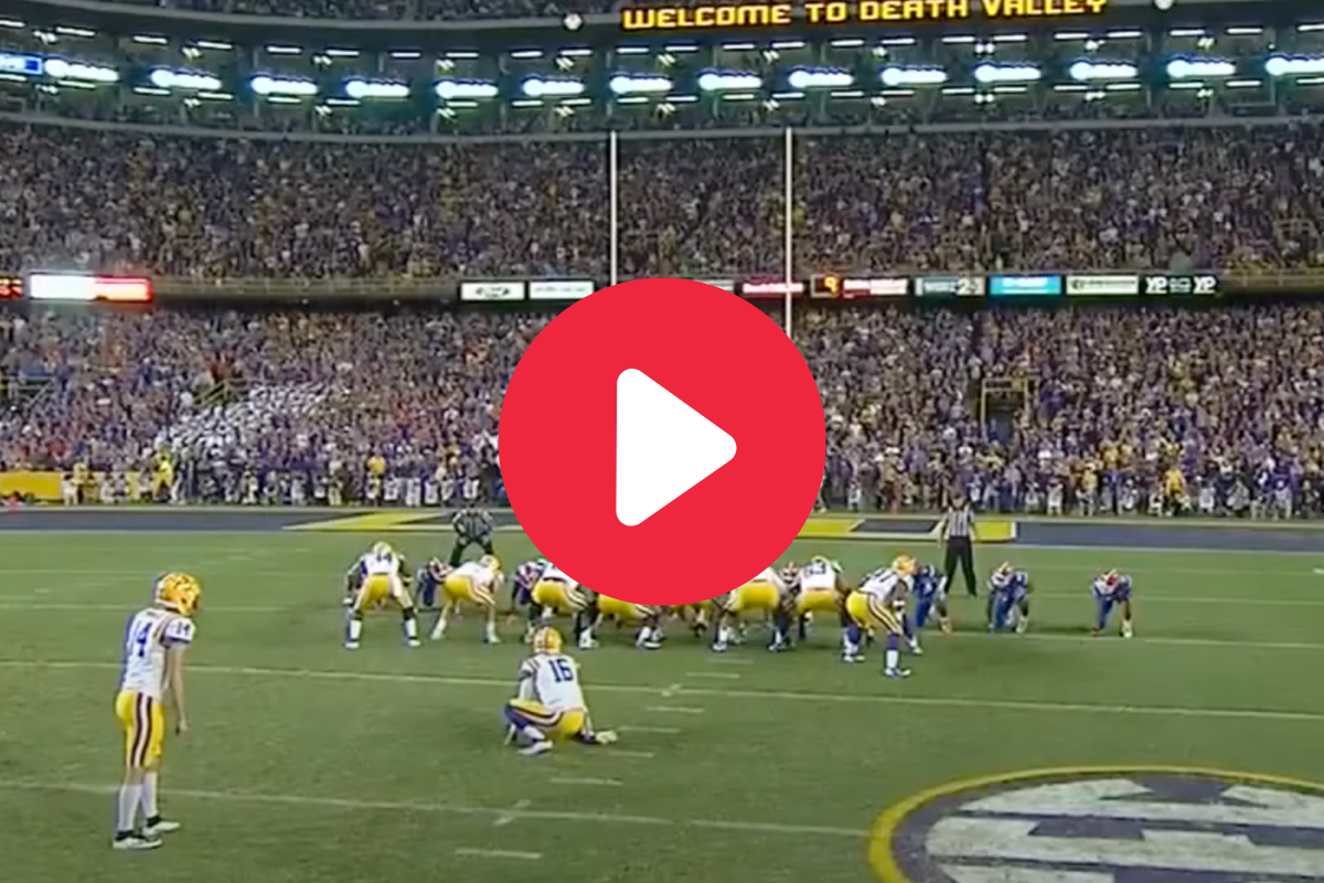 LSU’s Fake Field Goals Are Every College Kicker’s Dream Come True