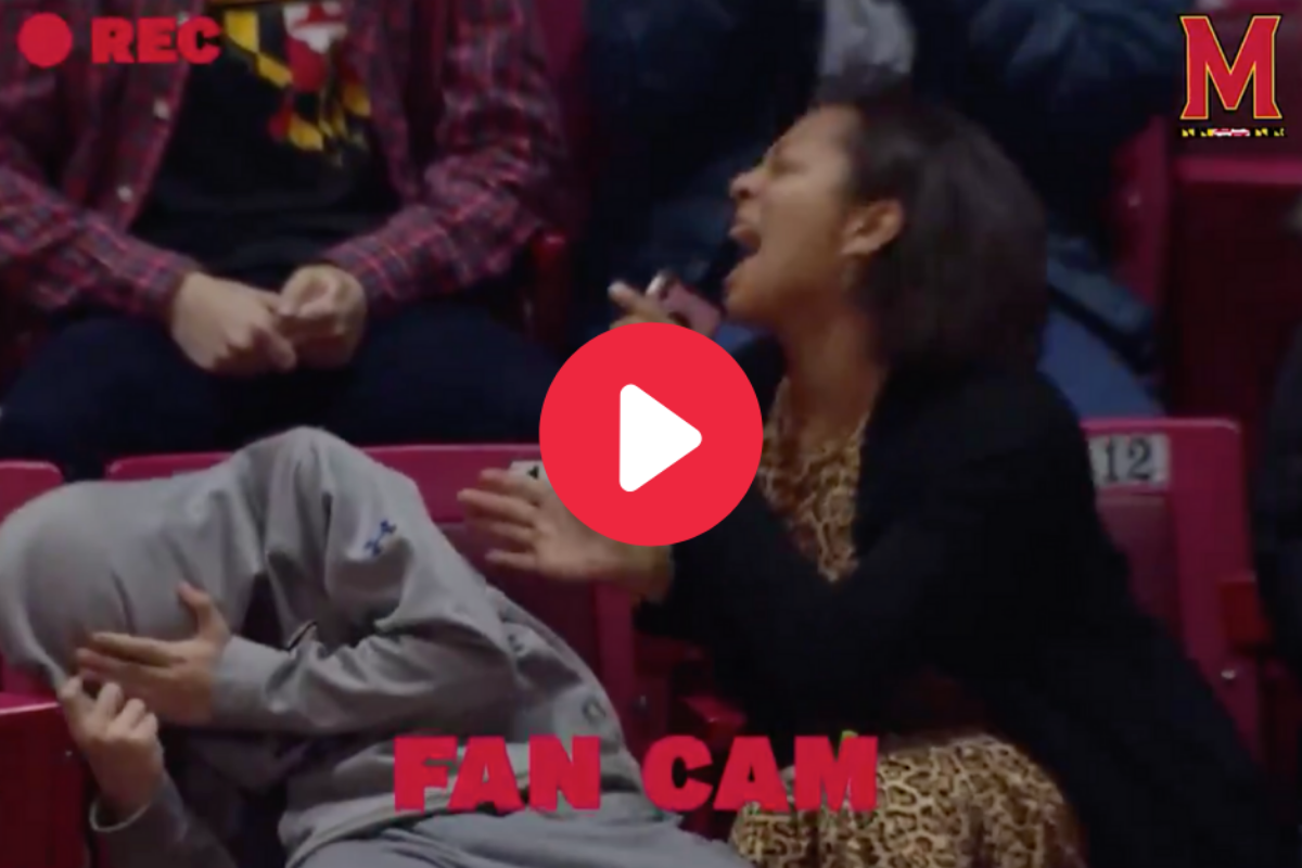 Mom Embarrasses Her Son With Jumbotron Lip Sync Performance Fanbuzz 