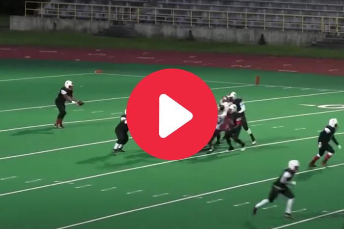 High Schooler’s 86-Yard Rolling Punt Made the Field Look Sloped