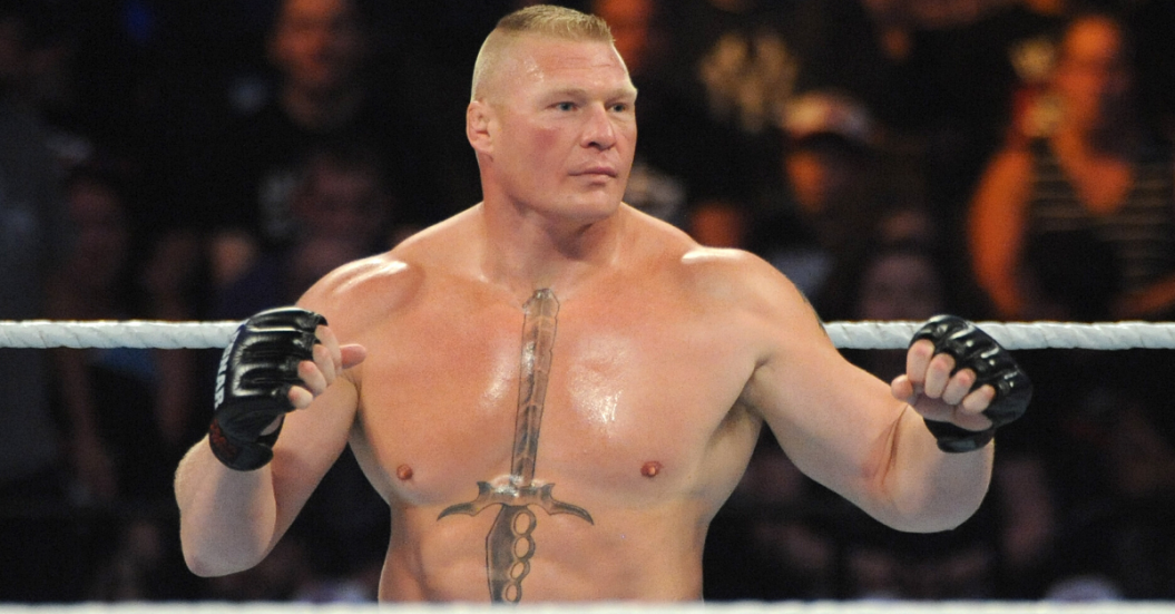 Brock Lesnar's Sword Tattoo Brings 