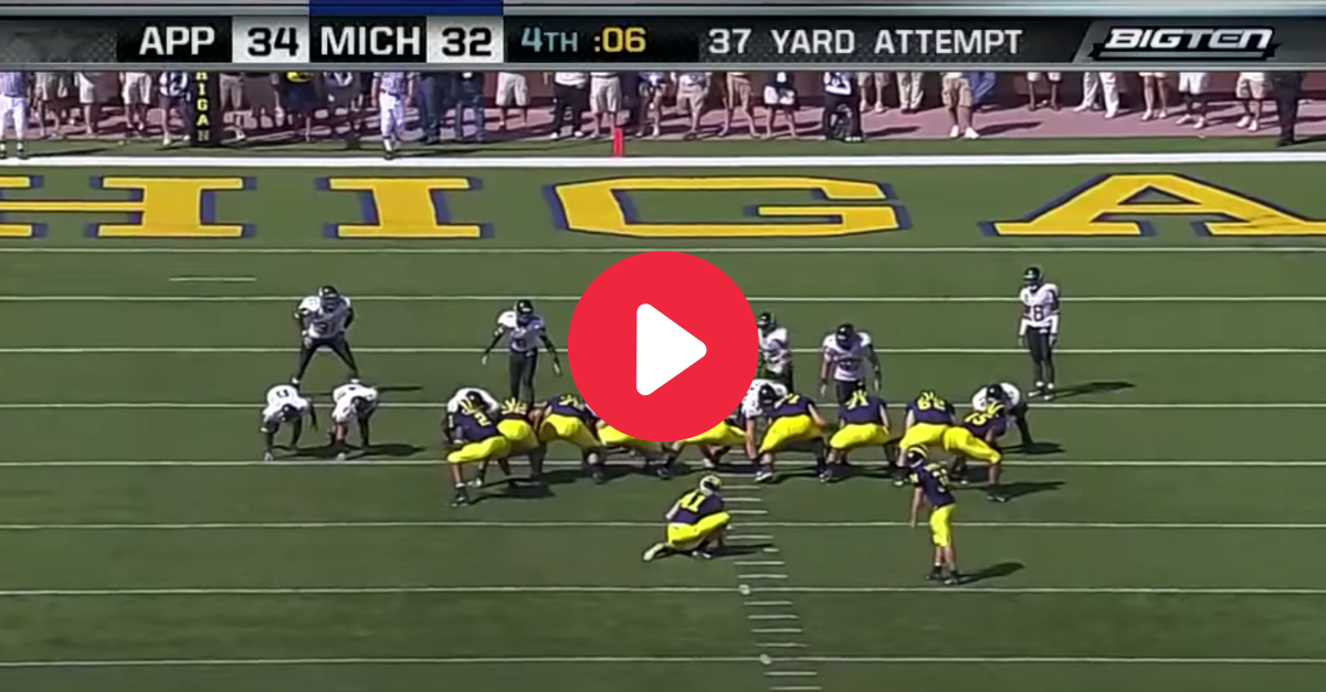 App State’s Upset Over Michigan Rocked “The Big House” Like Never Before