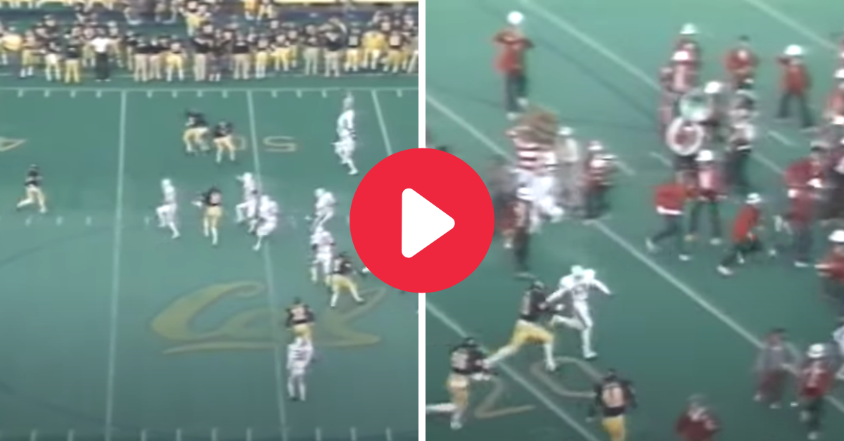 The Play Relive CalStanford, Famous for ‘The Band Is On The Field