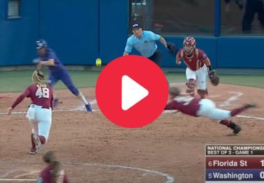 Jessie Warren's Diving Double Play Will Always Be One of College Softball's Best Moments