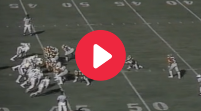 Kevin Butler kicked an insane 60-yard FG to beat Clemson in 1984.