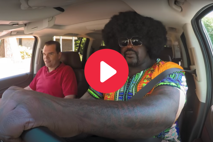 Shaq Goes Undercover as Lyft Driver to Hilariously Prank Passengers