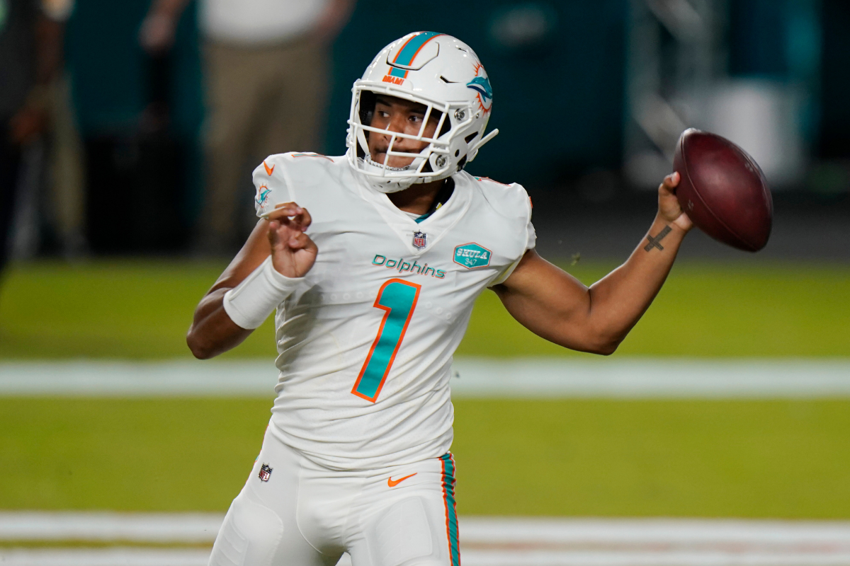 Tua Tagovailoa's Miami Dolphins Jersey is Already a Best-Seller