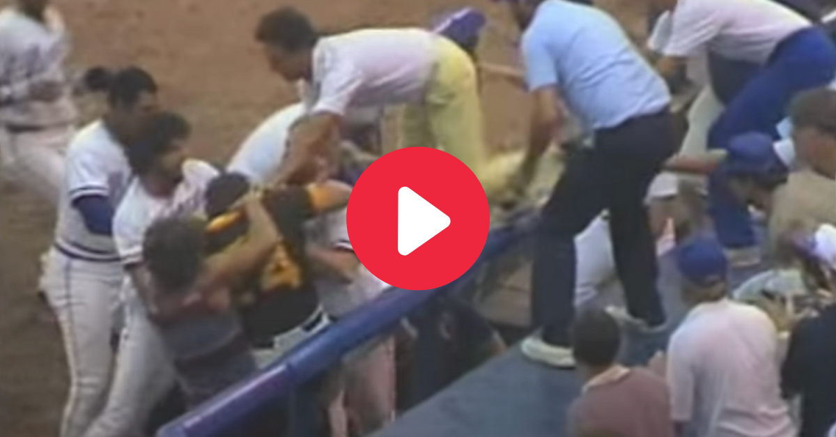 August 12, 1984: Braves-Padres brawl leaves 17 players ejected in