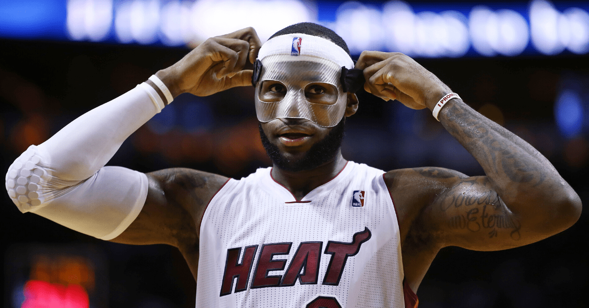 “Masked LeBron” Scored Career-High 61 Points in Disguise
