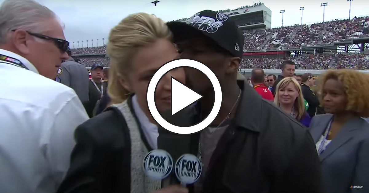 Erin Andrews Explains Awkward Kiss From 50 Cent At Daytona 500 Fanbuzz