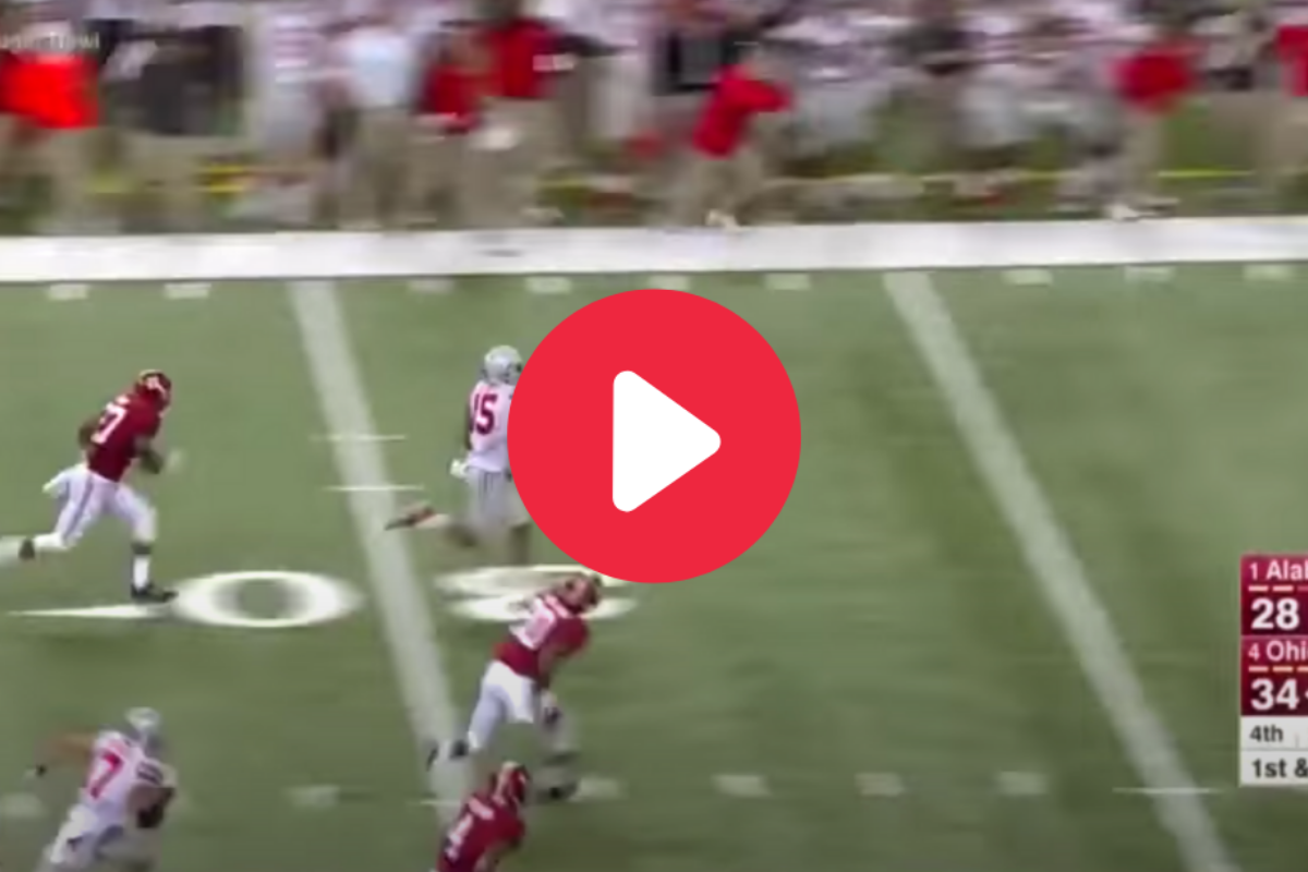 Ohio State Fan Gets 85 Yards Through The Heart Of The South