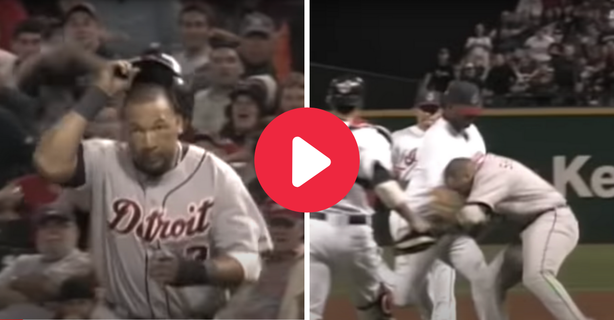 Gary Sheffield Charges Pitcher After Pickoff, Wild Brawl Ensues