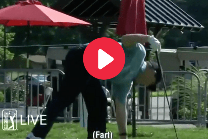 Golfer Rips Massive Fart on Live TV After Tee Shot