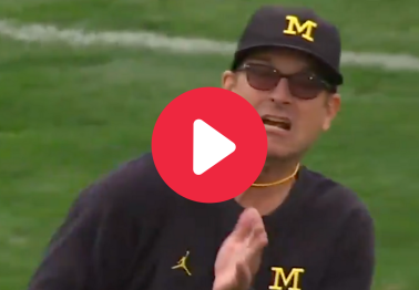 We're Still Laughing at Jim Harbaugh Getting Hit By a Football
