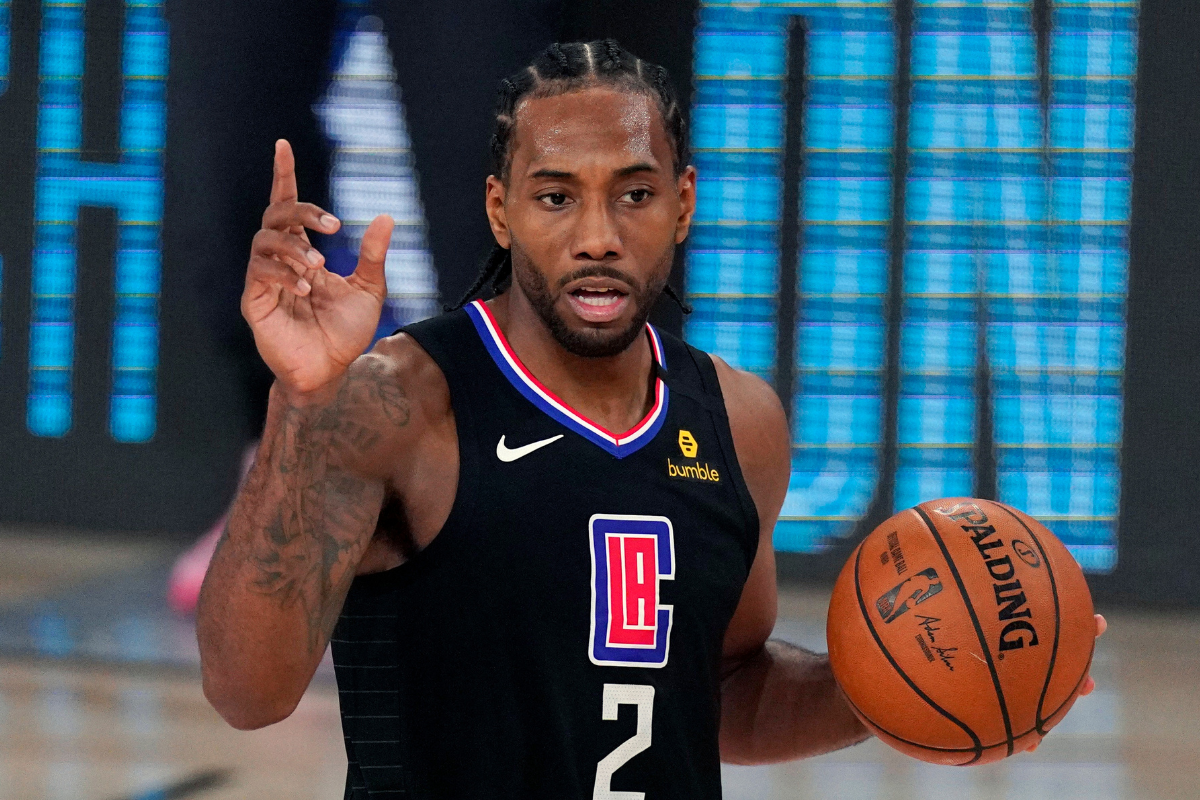 San Diego State retires jersey of Clippers star Kawhi Leonard then