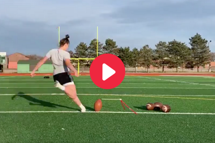Female Kicker Nailing 55-Yard FG Takes Girl Power to Another Level