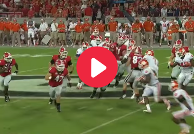 Nick Chubb's 1st Career Touchdown Left Clemson in the Dust