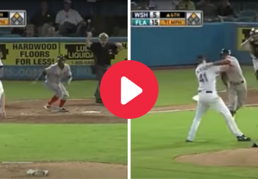 MLB Player Punches Pitcher, Gets Laid Out By First Baseman