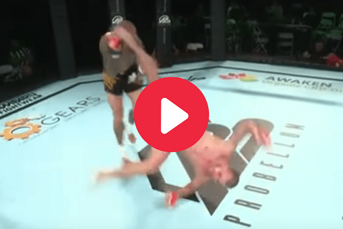 MMA Fighter’s Rare ‘Rolling Thunder’ Knockout is Pure Gold