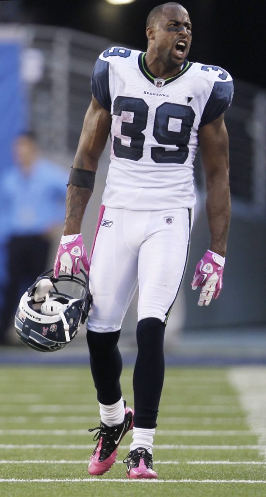 Brandon Browner during a Seahawks game.