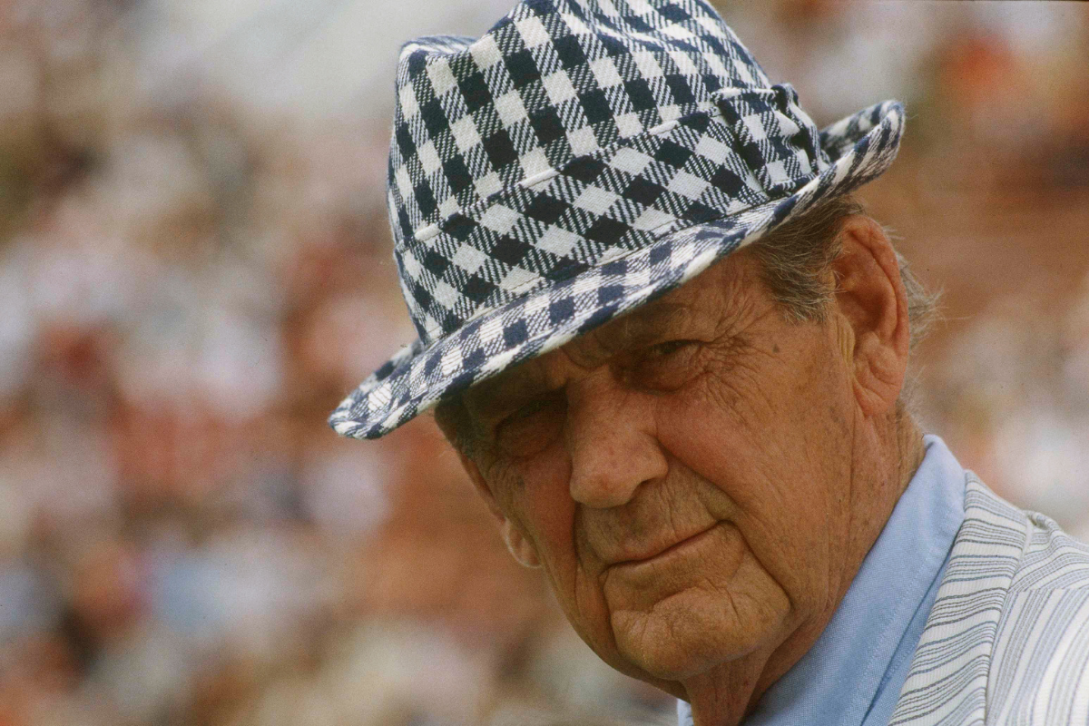 alabama coach checkered hat