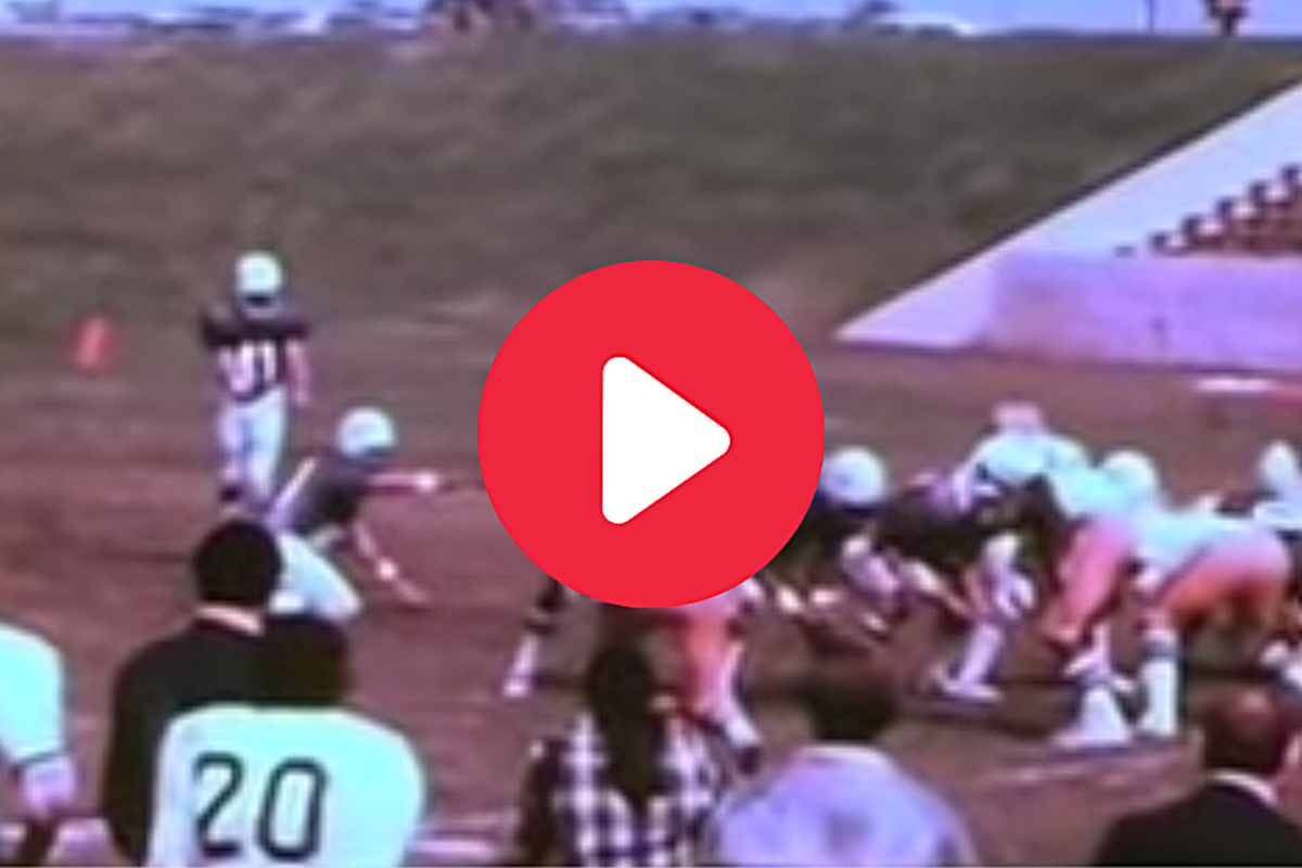 College Football's Longest Field Goal Was Kicked From Behind the 50