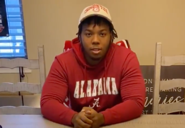 Alabama's New 5-Star DT is 300 Pounds of Brute Force