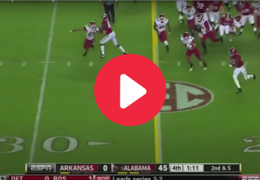 Derrick Henry Flashed 80 Yards Of Greatness On His 1st TD