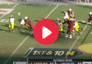 Jadeveon Clowney Owns College Football's Most Vicious Hit