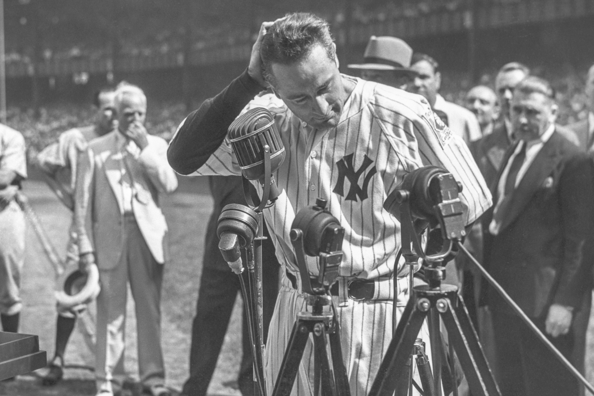 The Day Lou Gehrig Proclaimed Himself 'the Luckiest Man on the