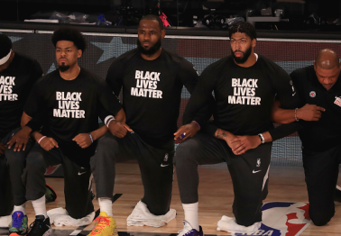 NBA Players, Coaches Kneel During National Anthem