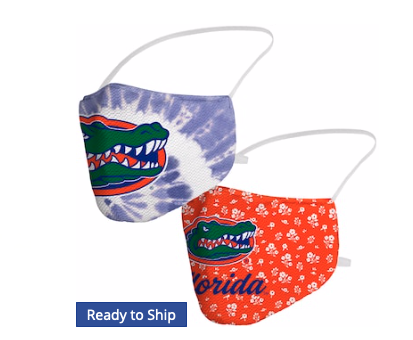Florida Gators Fanatics Branded Adult Duo Face Covering 2-Pack