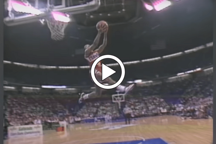 Spud Webb Redefined Gravity at 1986 NBA Dunk Contest