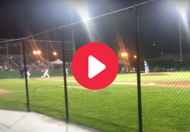 Batter Throws Bat At Pitcher After Getting Plunked