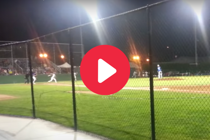 Batter Throws Bat At Pitcher After Getting Plunked