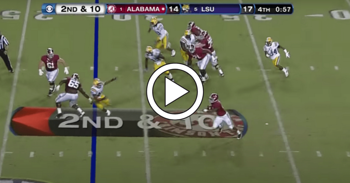 T.J. Yeldon’s Screen Pass TD Stunned Everyone in Death Valley