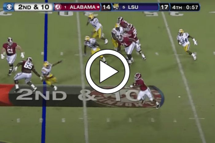 T.J. Yeldon’s Screen Pass TD Stunned Everyone in Death Valley