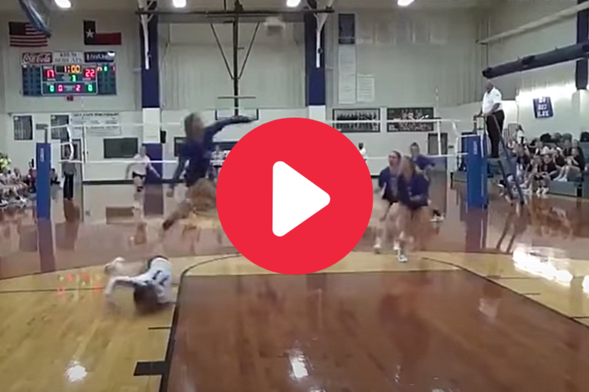 Volleyball Player’s Flying “Superwoman” Save Defied Gravity