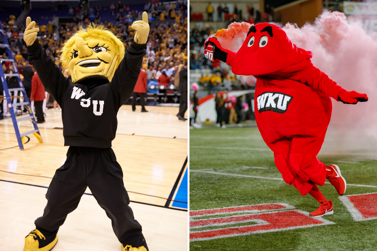 What it's like to be a college basketball mascot during March Madness 