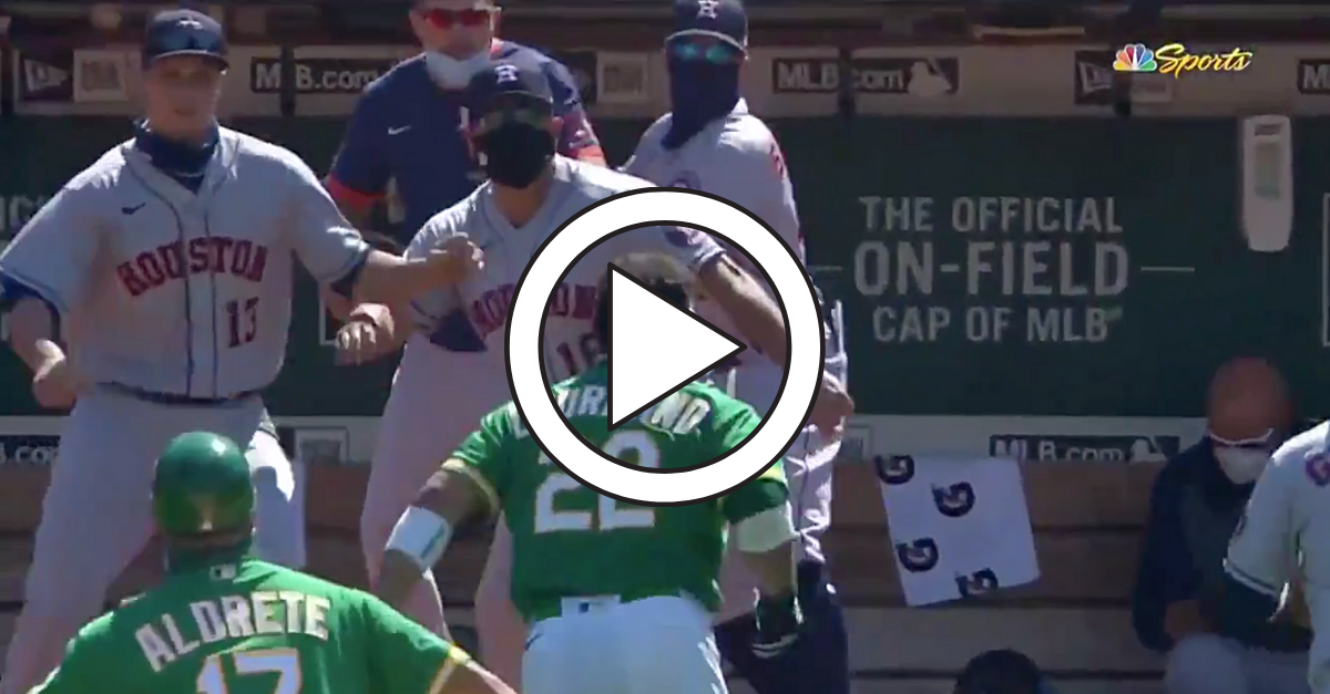 Hitter Charges Astros Dugout, And Everyone Wanted to Fight