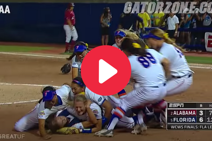 Relive Florida’s Final Out to Capture Gators’ First WCWS Title